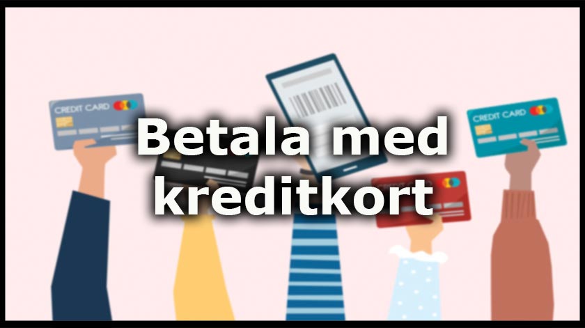 Spela p? onlinecasinon och betala snabbt och smidigt med kreditkort